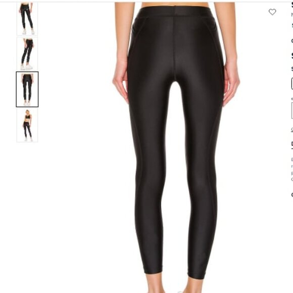 New NIKE Dri-fit Speed 7/8 Running Leggings Black M - Picture 2 of 8